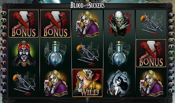 Blood Suckers exclusiv la Unibet