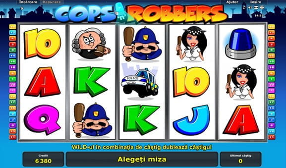 Slotul Cops N Robbers v? este prezentat de Admiral