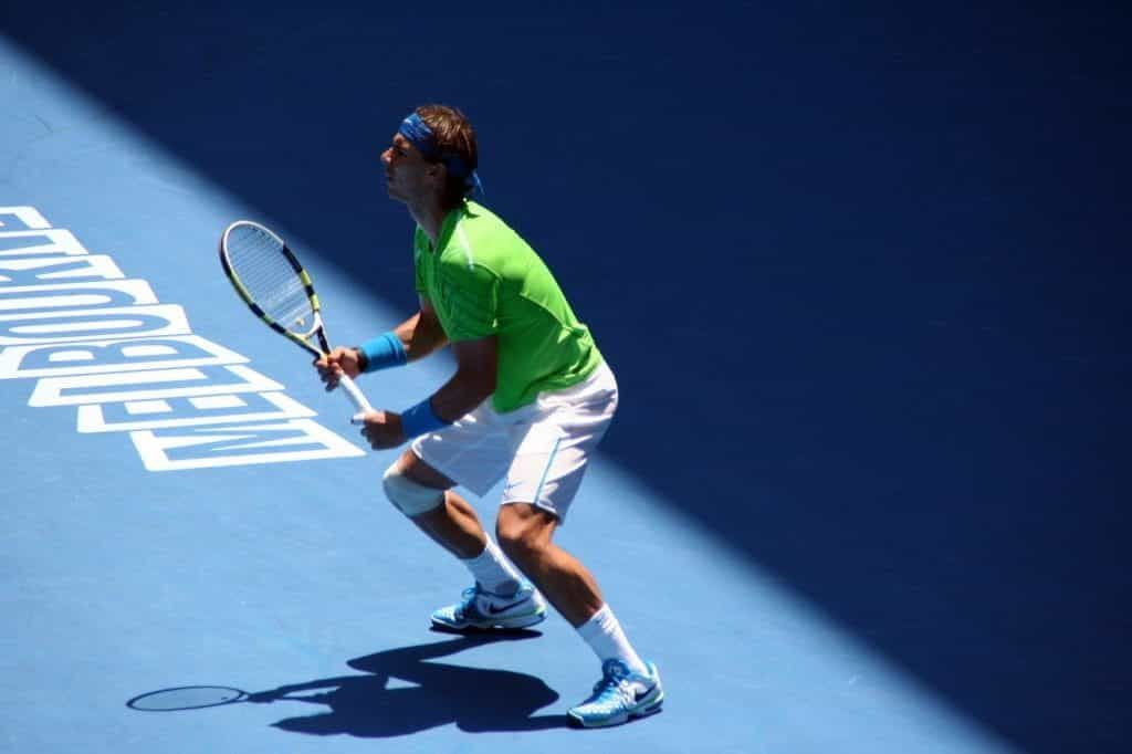 Rafael Nadal at the Australian Open.