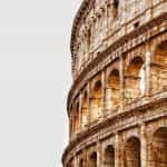 The Colosseum in Rome.